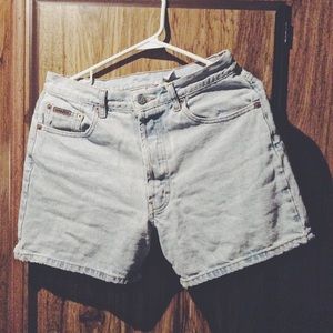 Calvin Klein jean shorts!